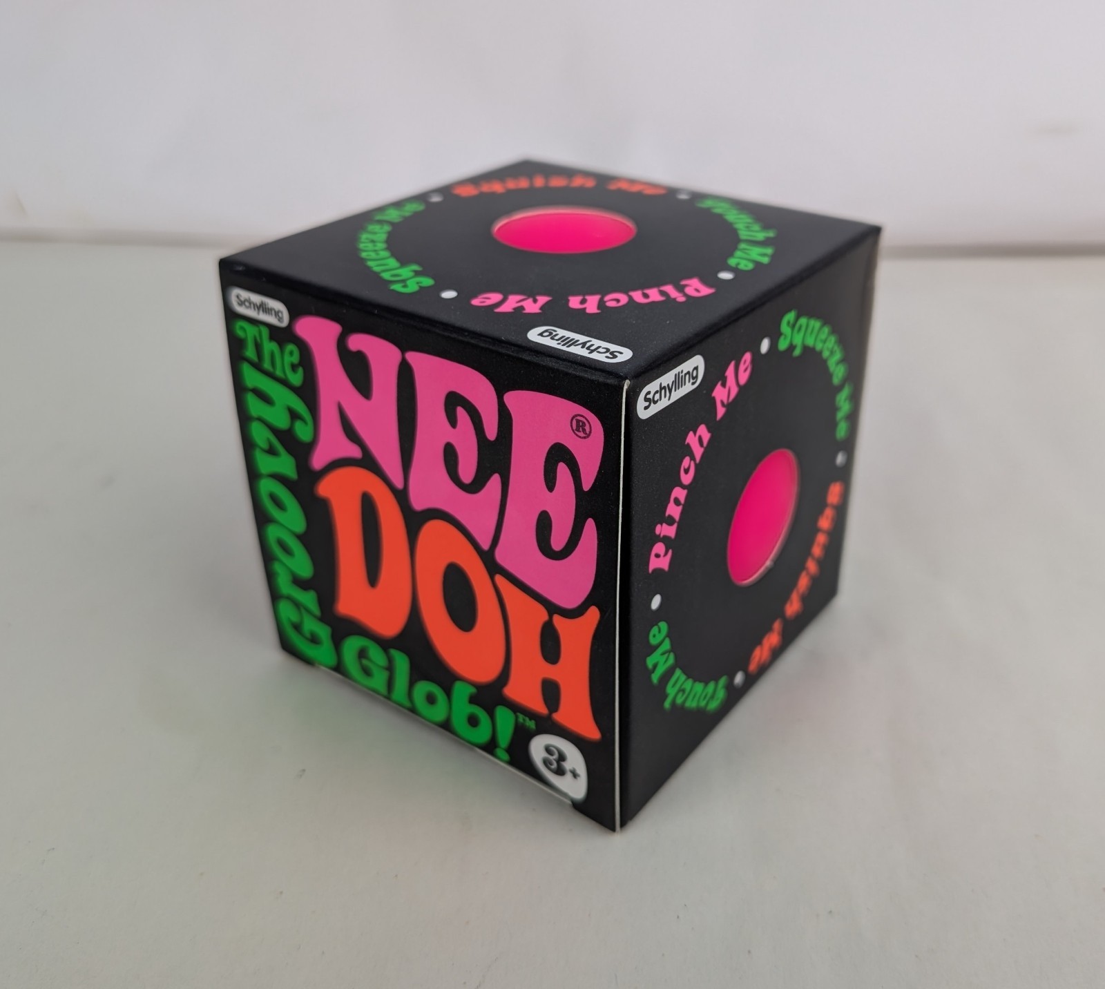 Schylling Nee Doh The Groovy Glob Squeeze Sensory New Toy Pink Fast US Ship