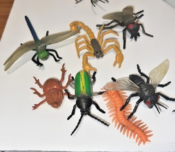 TOY INSECTS BUGS CREEPY CRAWLIES LOT 1990’S