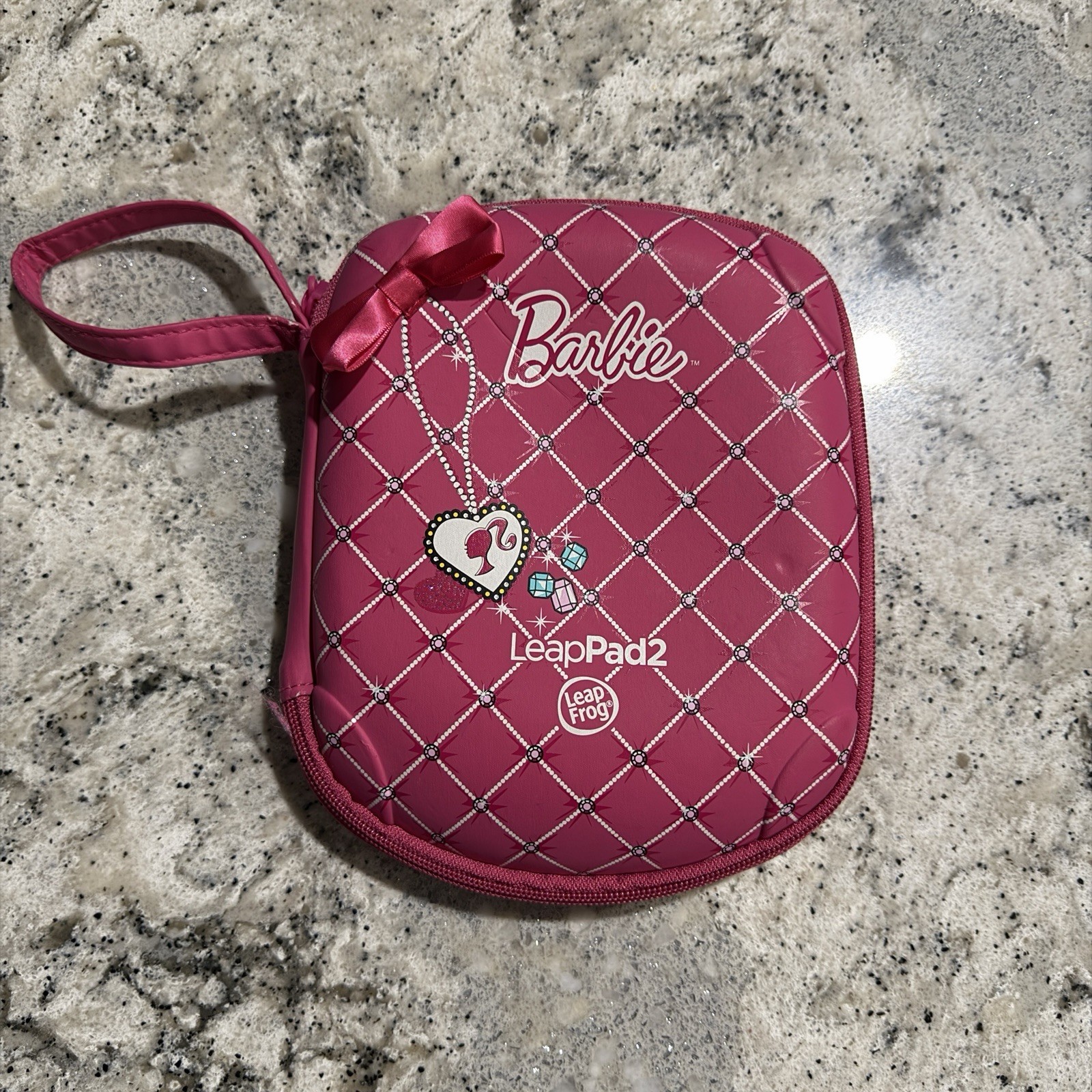 LeapFrog • LeapPad 2 • Barbie Case Hard Shell Travel Pink • Case Only