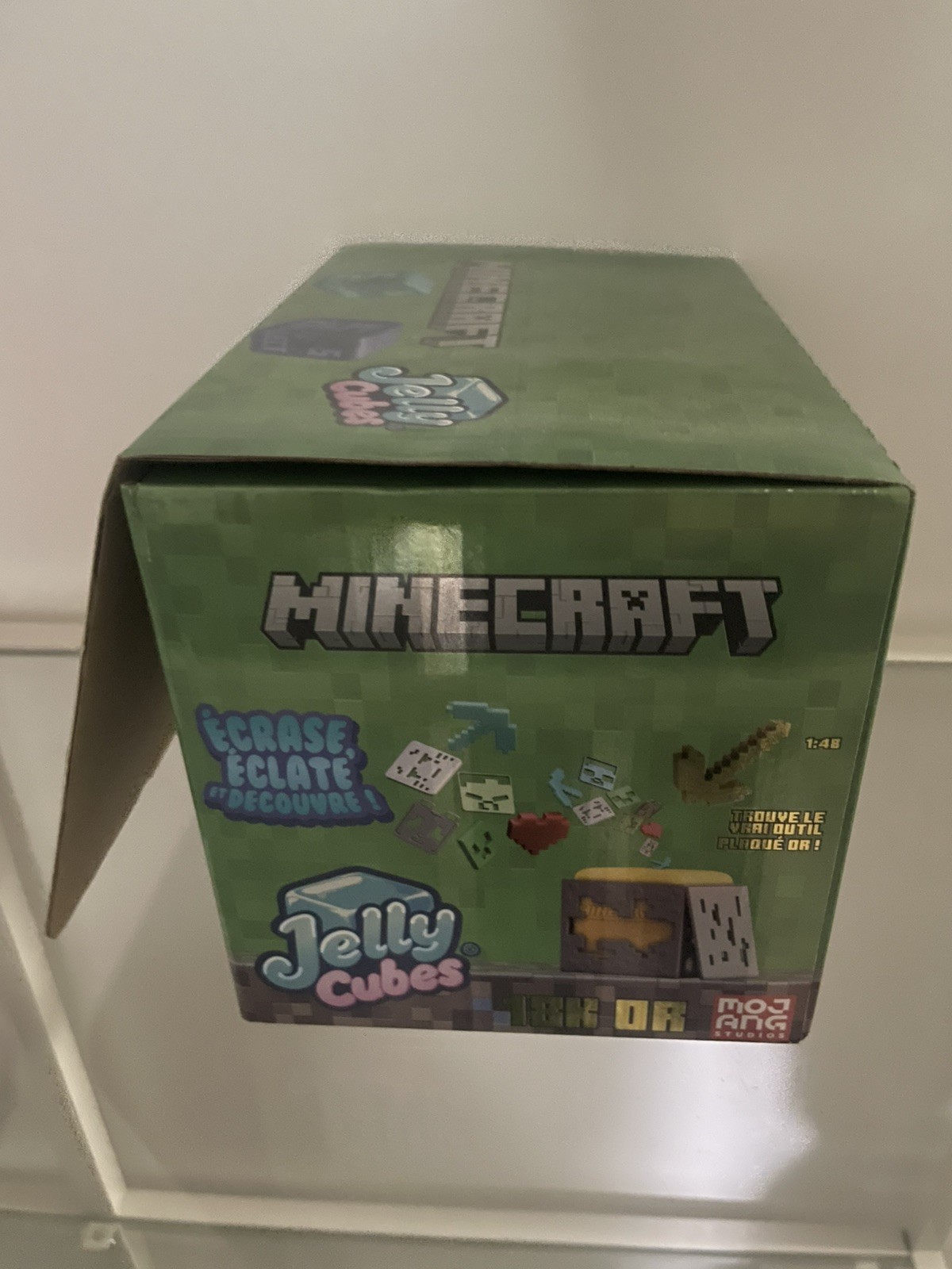 MINECRAFT Case Of 12 – Jelly Cubes Viral Squishy IN HAND NEW RARE SHIPS ASAP!!