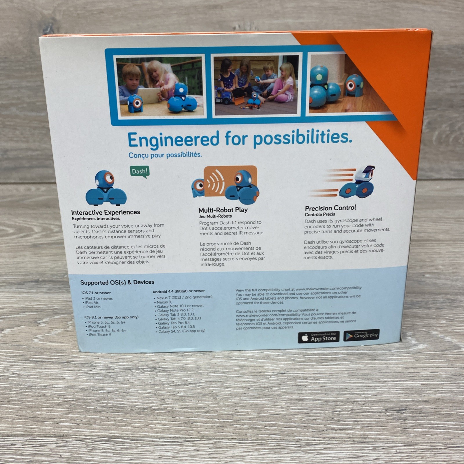 Wonder Workshop Dash & Dot WD01 Coding Robots STEM Sealed