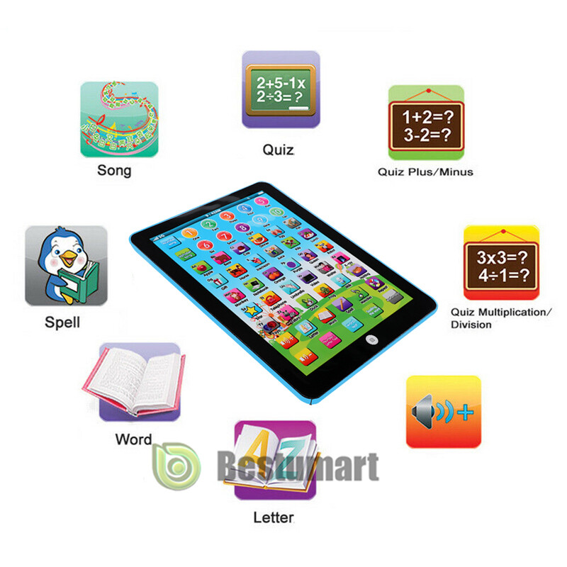 Educational Learning Tablet Musical Pad Toy for Age 1 2 3 4 5 6 Years Old Grils