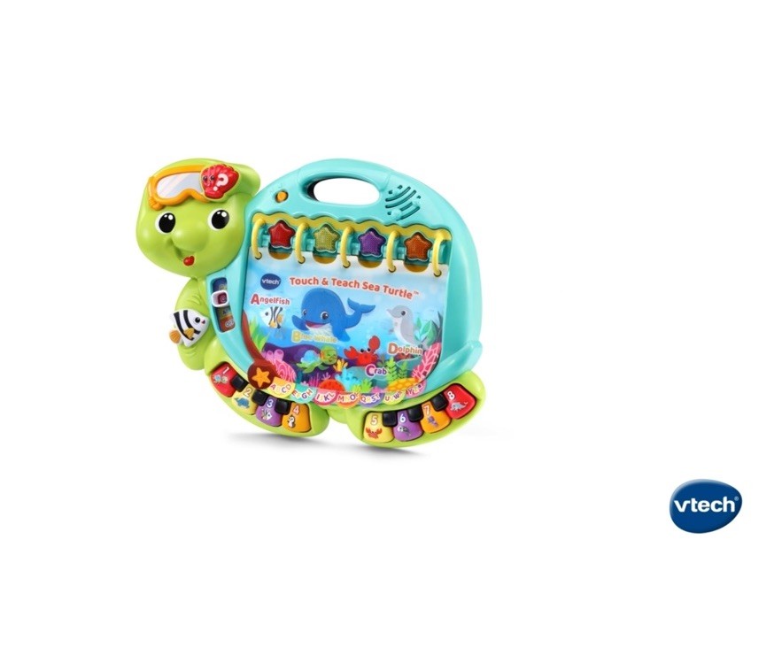 VTech Touch & Teach Sea Turtle Educational Toy Book