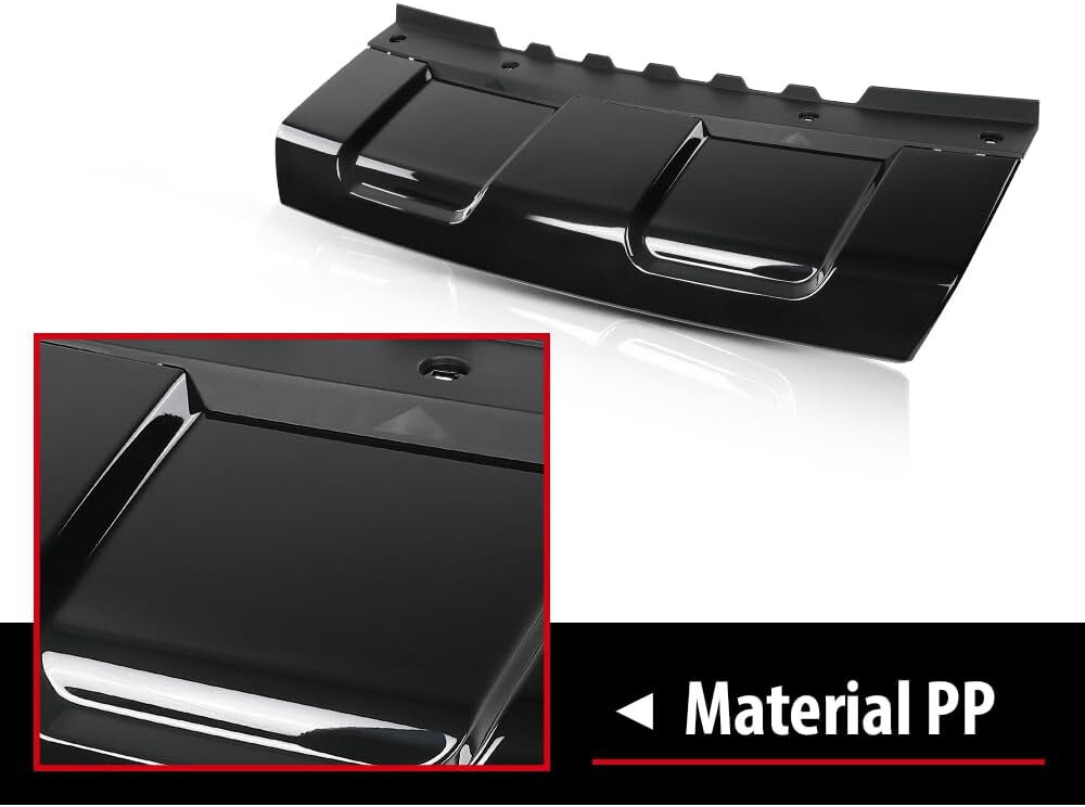 G-PLUS Front Lower Bumper Cover Towing Eye Hook Skid Plate Compatible with Land