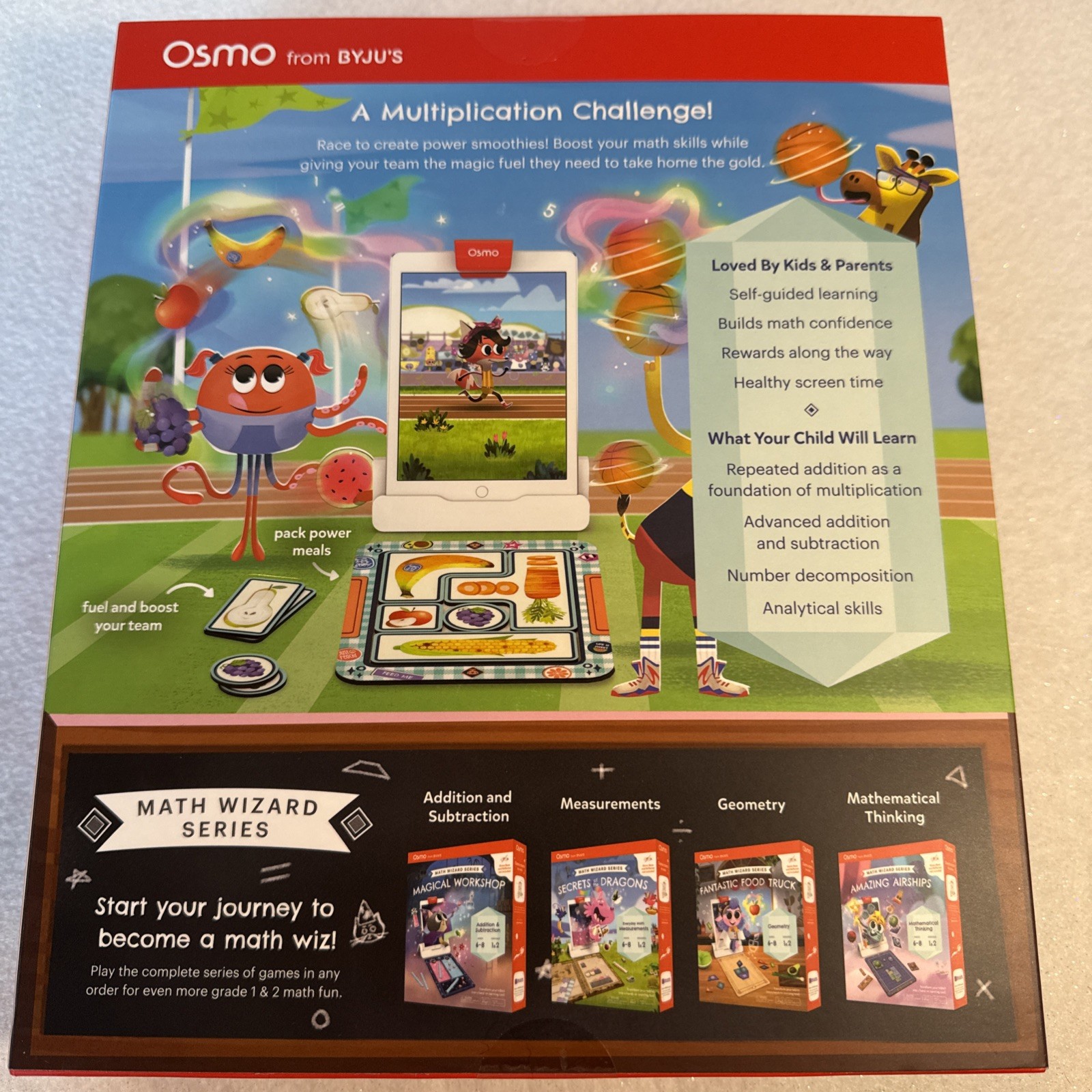 Osmo Math Wizard And The Enchanted World Games for iPad / Fire Tablet (Ages 6-8)
