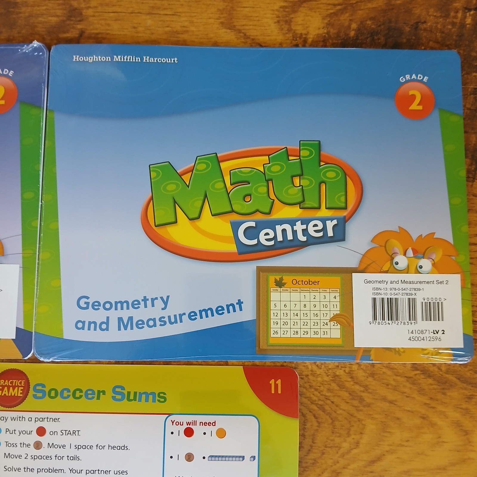 HMH Go Math! Grab & Go Differentiated Centers Kit Grade 2 Teacher Resource NEW