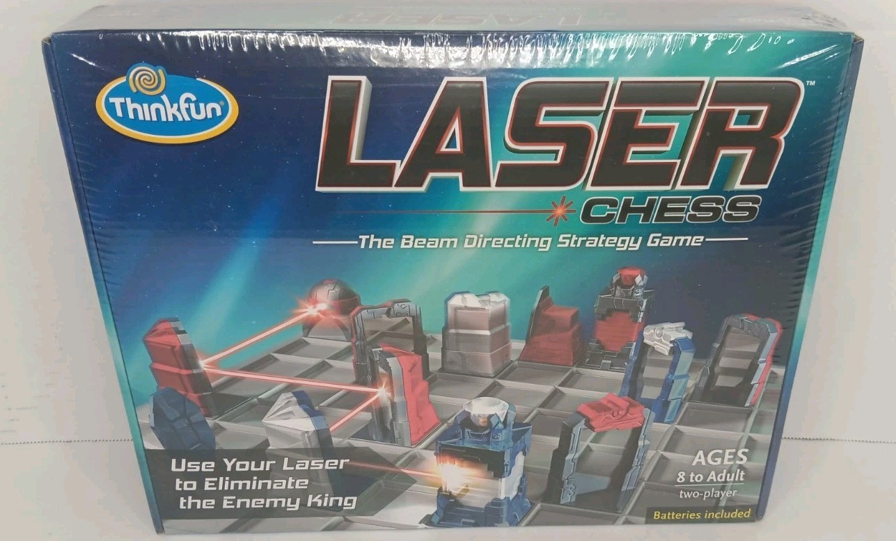 ThinkFun Laser Chess Two Player Strategy Beam Game Toy Brand New Sealed