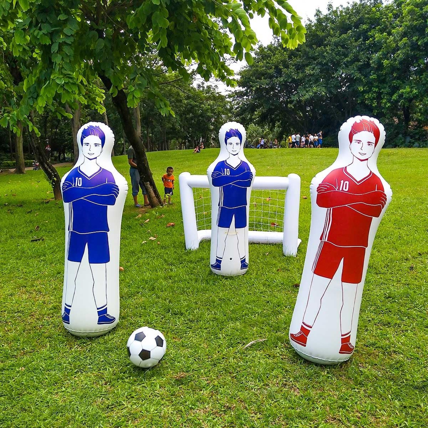 SUNSHINEMALL Inflatable Tackling Dummies for Football Practice Poles,Soccer T…