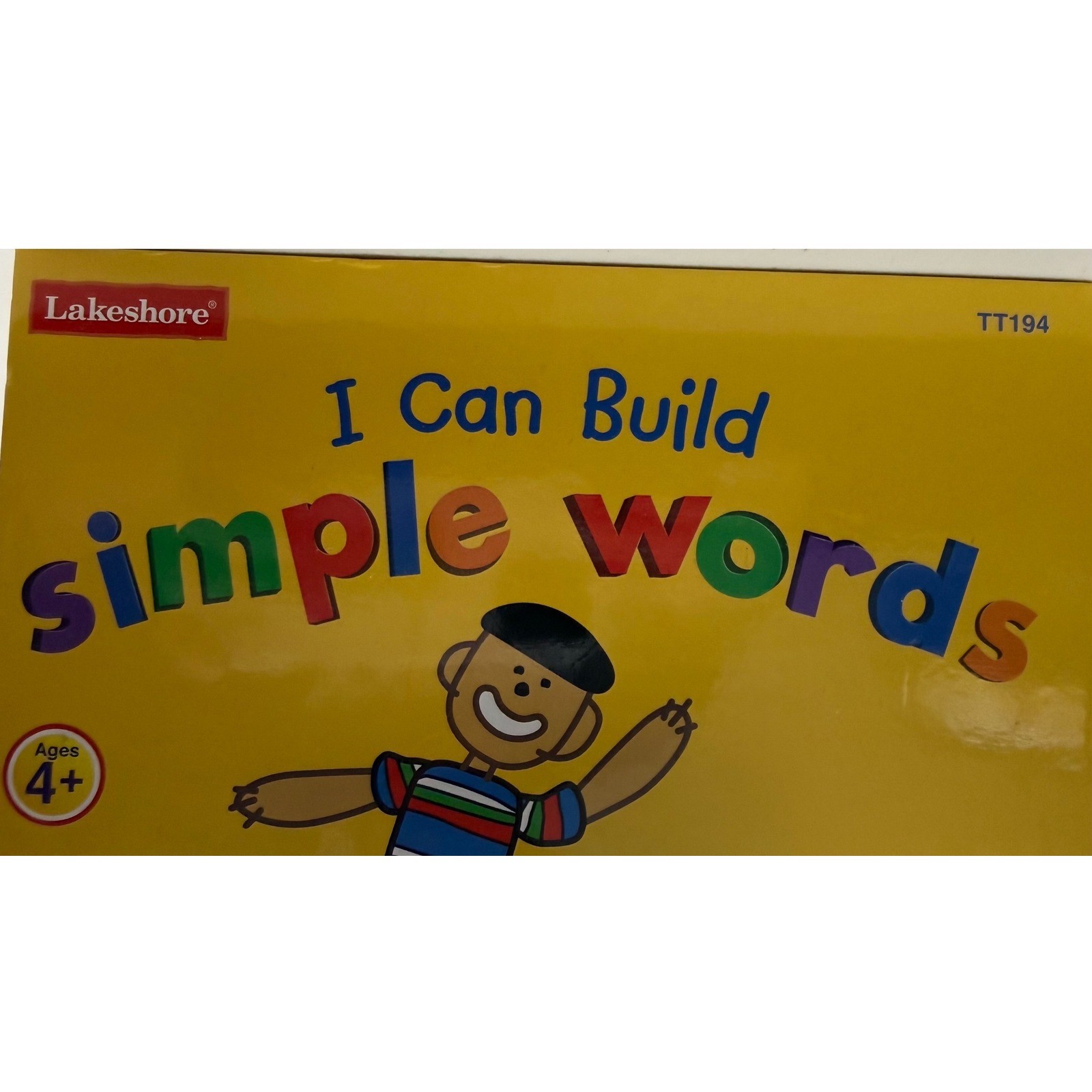 Lakeshore Simple Words Learning Kit CVC Phonics Drawer Complete