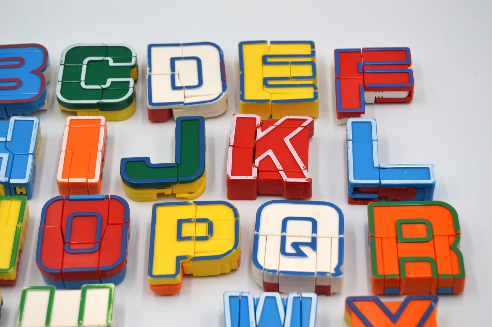 Alpha Bots Transforming Letters Numbers Robots Alphabet Vintage Learning