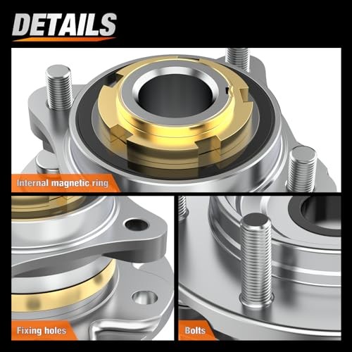 Nilight Front Wheel Hub Assembly for Chevy Sierra Silverado 1500 Avalanche