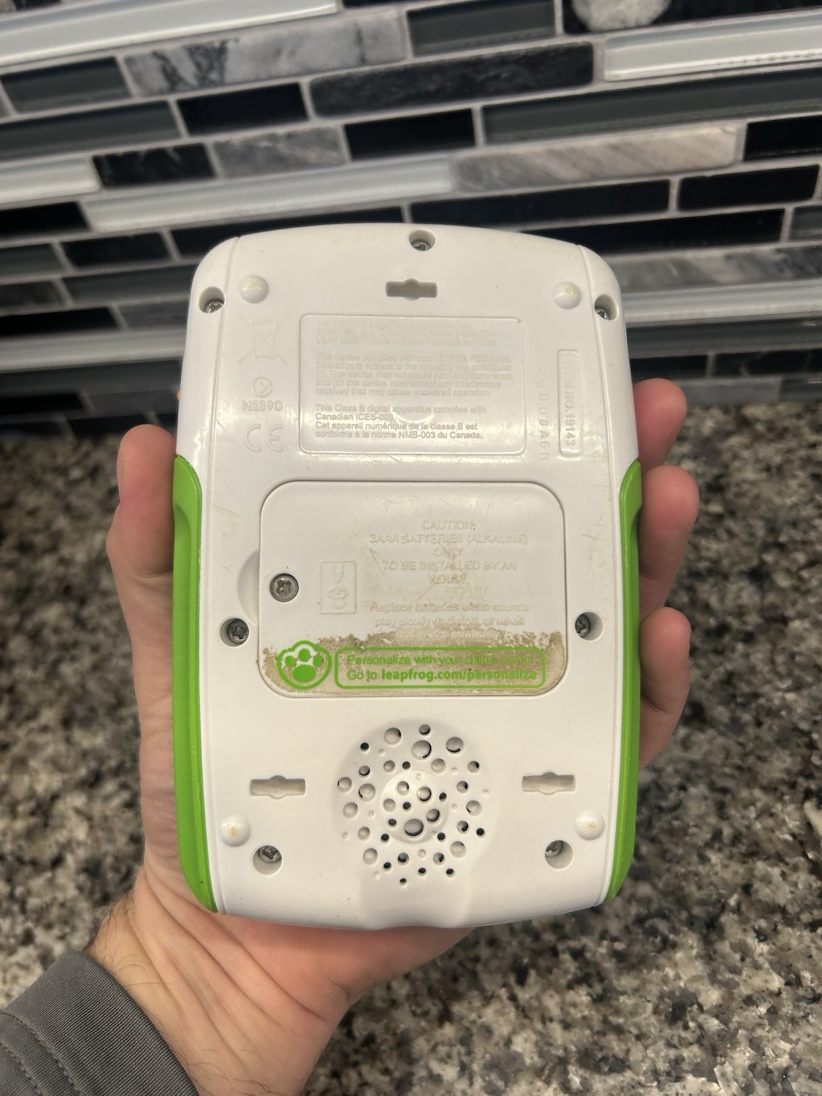 LeapFrog Text & Learn Handheld Electronic Educational Game 2009 Tested/Works