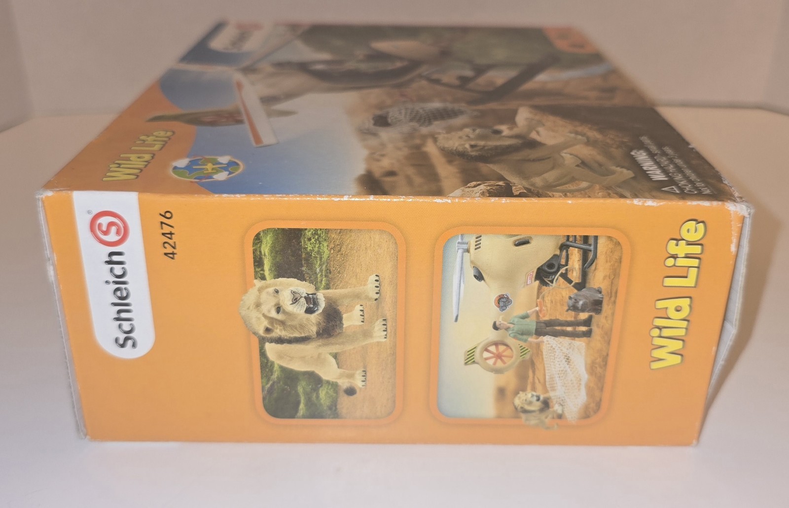 New Schleich Wildlife Animal Rescue Helicopter 8 pc set with Lion and Hippo Fig