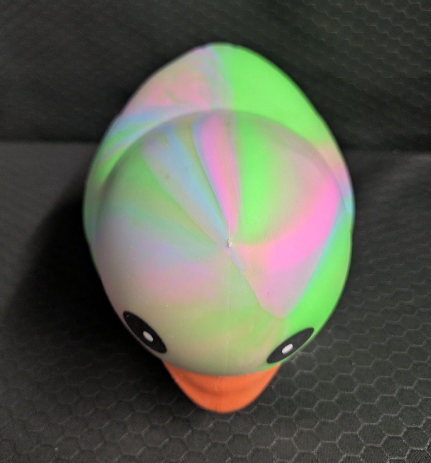 Jumbo Squeeezy Duck XL Pink Purple Green Blue Tie Dye Squishy Sensory Fidget NWT