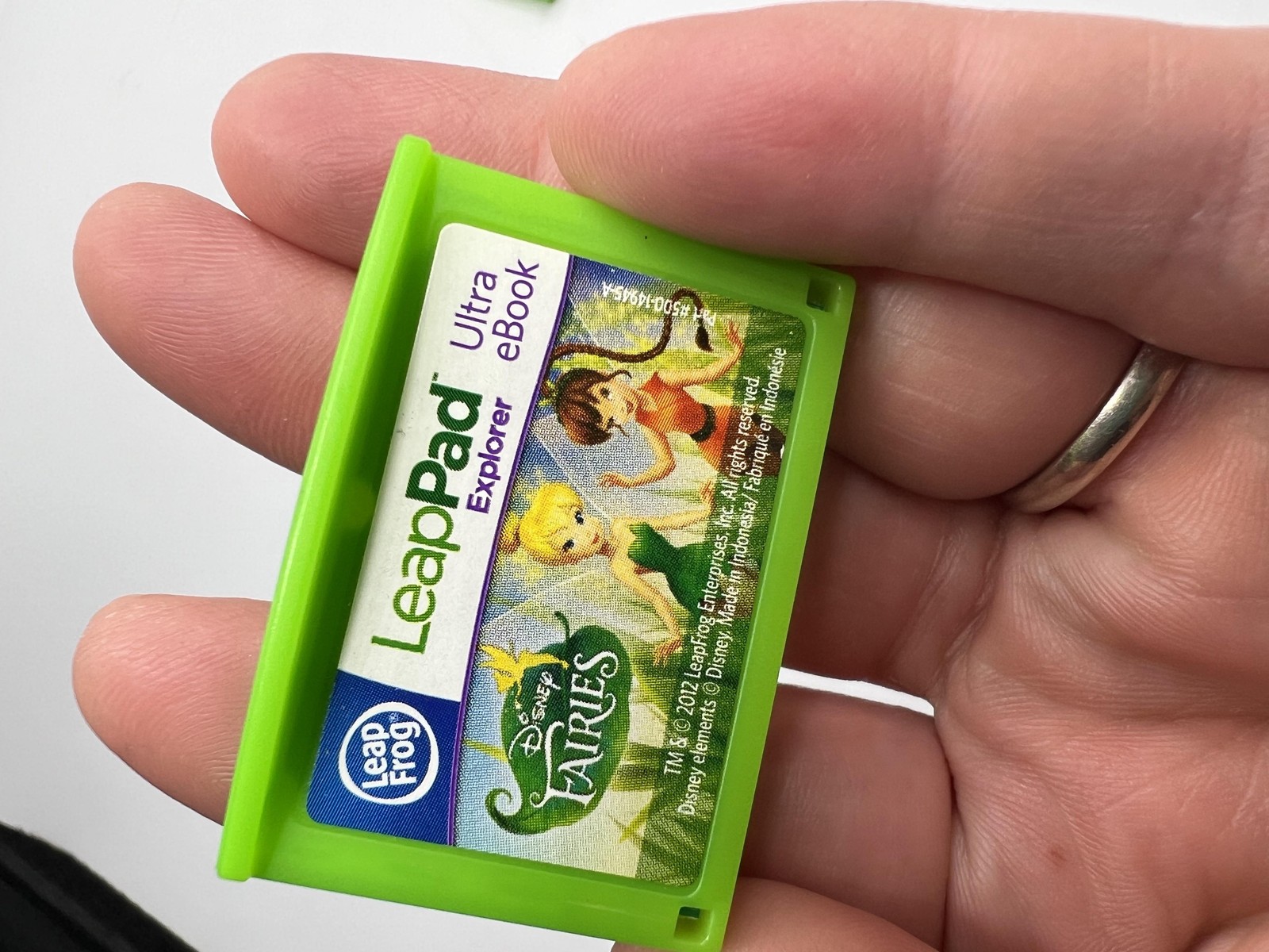 LeapFrog LeapPad Explorer Ultra EBook Lot Learn To Read Disney Cartridges Tink’s