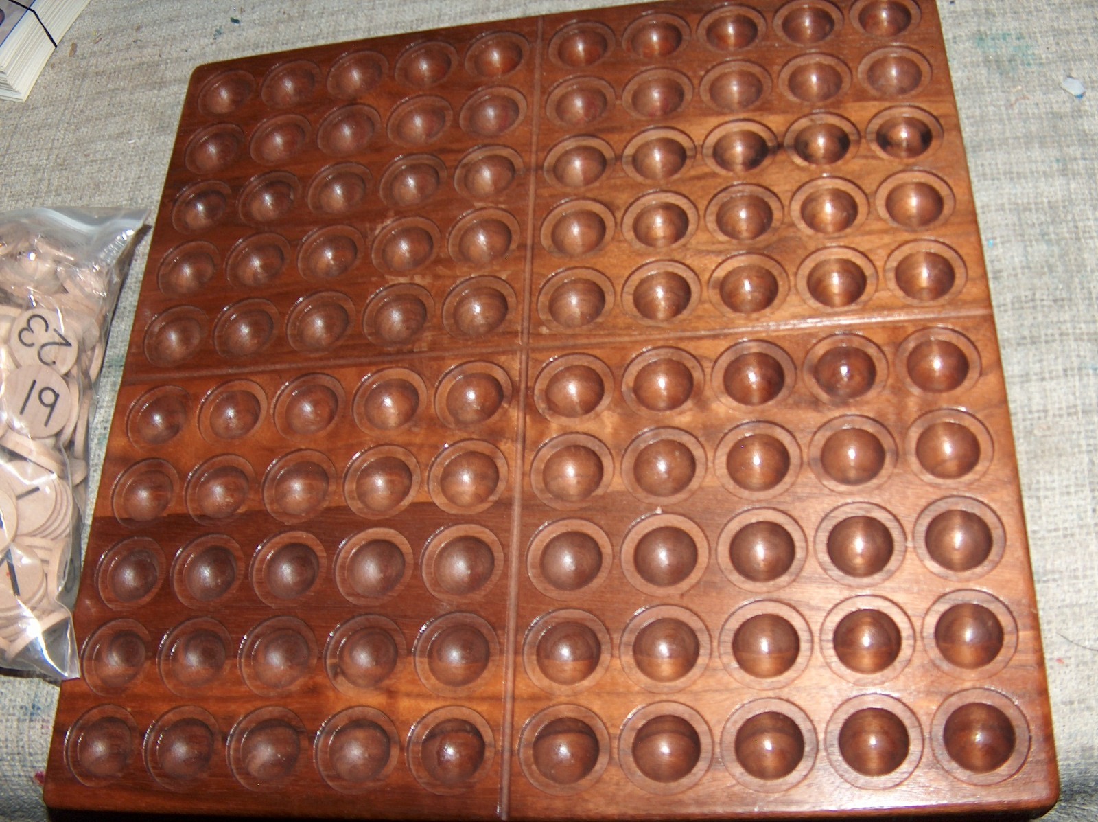 From Jennifer ** Sight Words Pegged Coins Educational Wooden Set with Board
