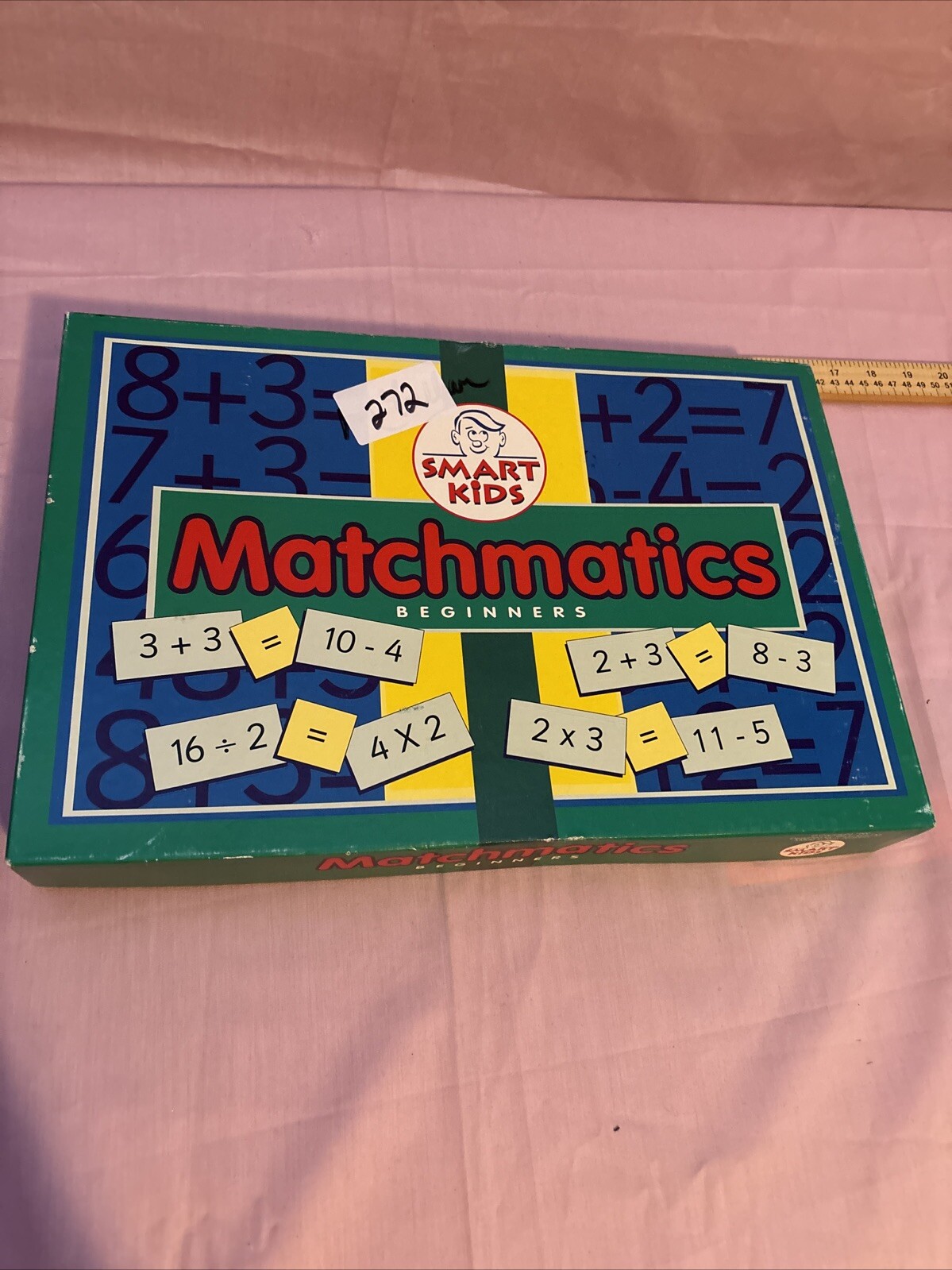Lakeshore Smart Kids MATCHMATICS Game 80 Equation Tiles and 40 Equal Signs USED