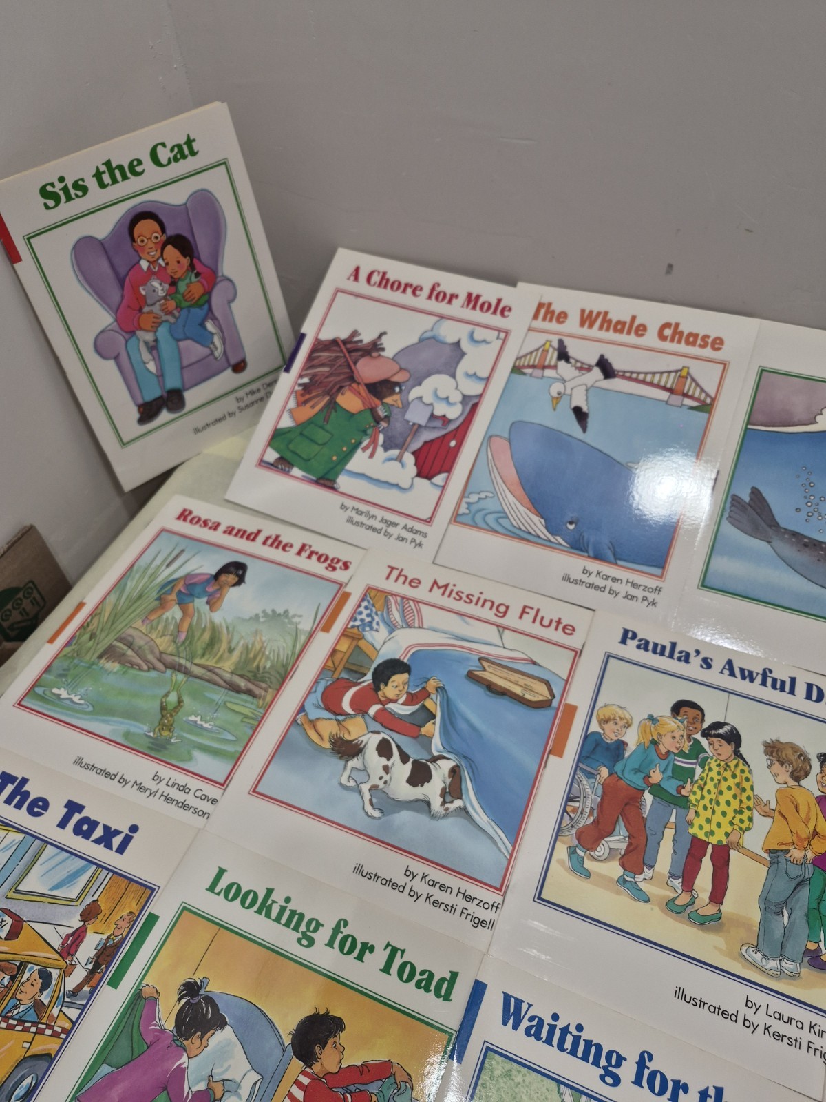 Vintage SRA Phonics Readers Set 17 Level B Decodable Homeschool Teacher