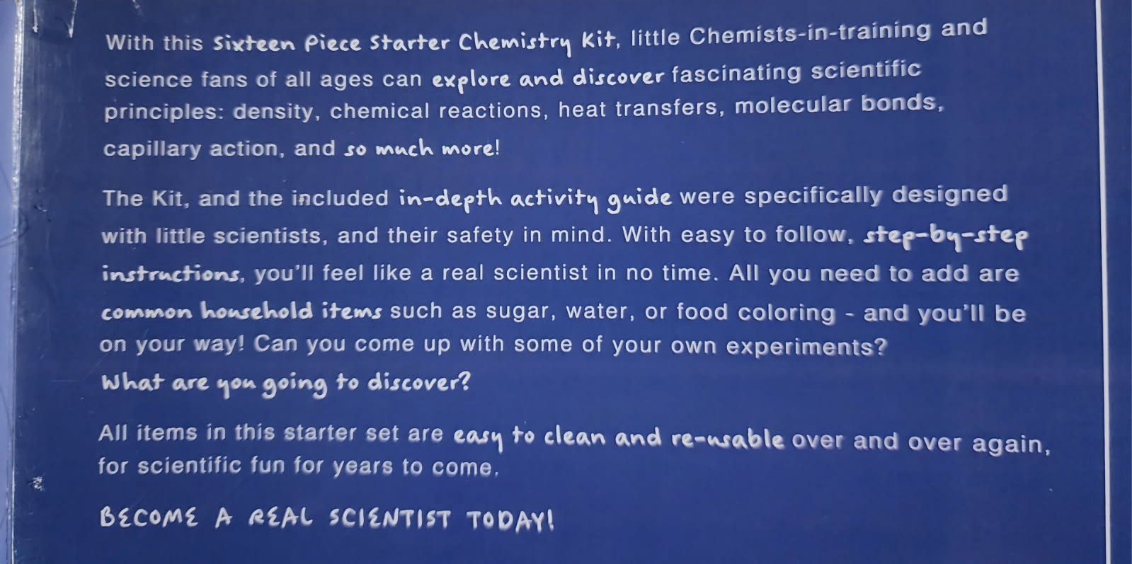 16 Piece American Scientific Chemistry Set *DISCONTINUED*
