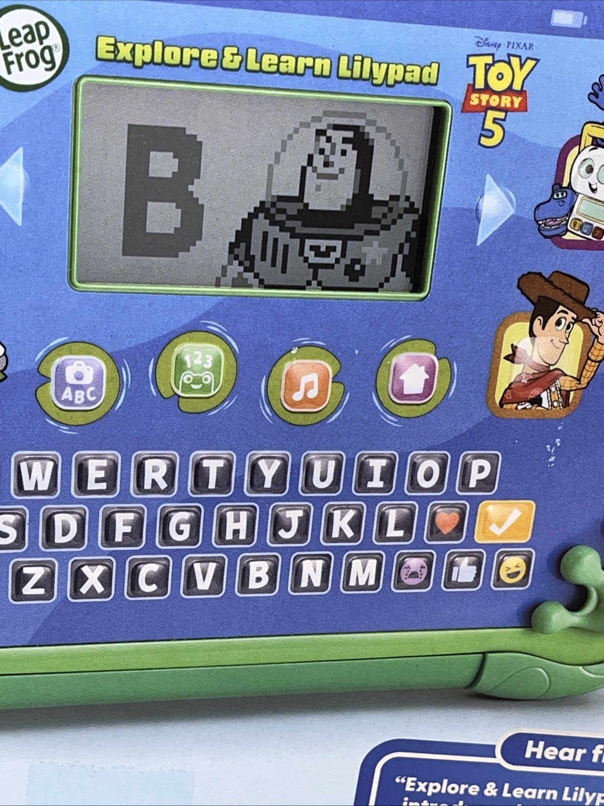 Toy Story 5 LeapFrog Lilypad Ages 3+ Letters Counting Logic Music HOT MOVIE TOY