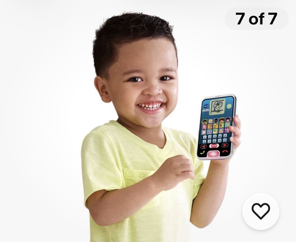 New VTech 2-In-1 Little Apps Light-Up Tablet & Call & Chat Learning Phone, 2-5