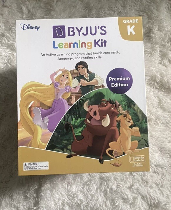 BYJU’S Learning Kit Disney Grade K – Premium Kindle Fire Edition