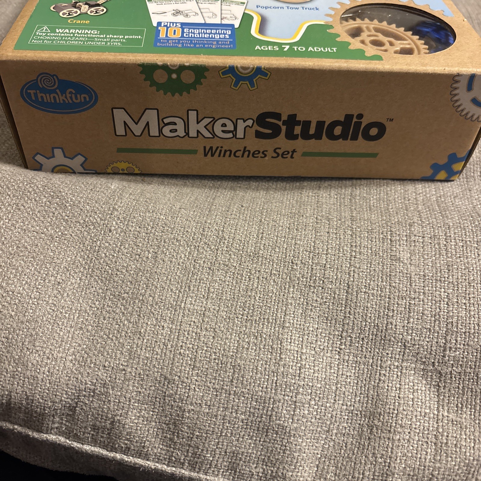 ThinkFun Maker Studio Winches Building Set NEW