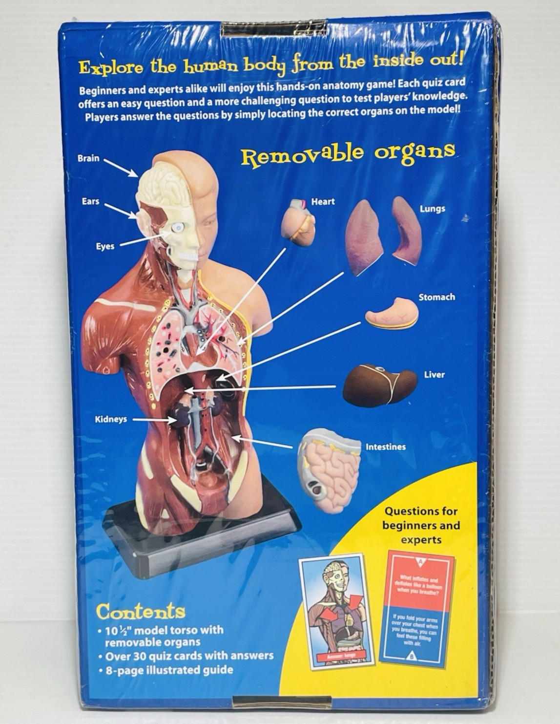 Lakeshore Fascinating Facts Human Body Game Learning Quiz Card Game NEW Sealed.
