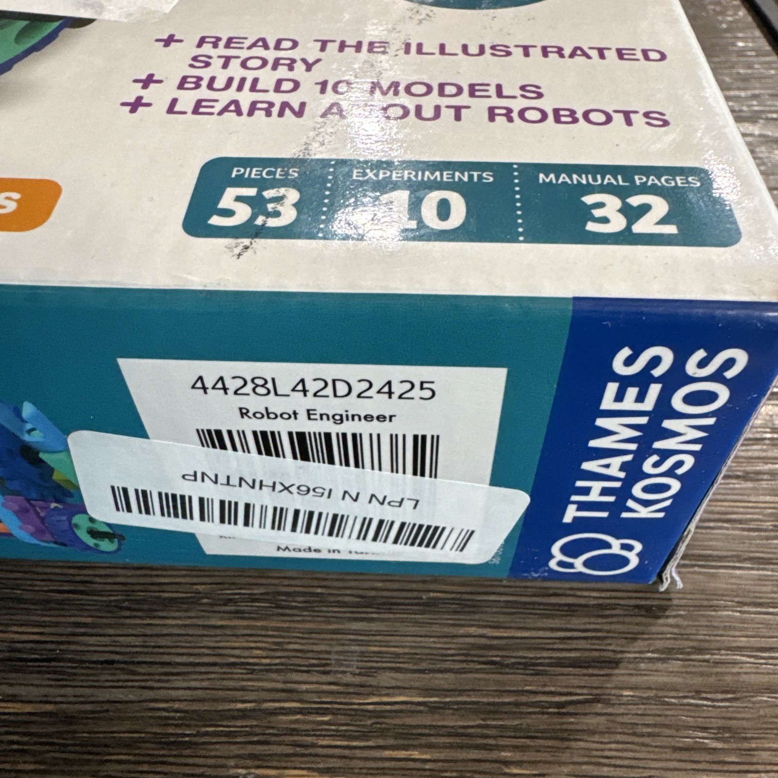 Thames & Kosmos Kids First Robot Engineer STEM Experiment Kit With Storybook NEW
