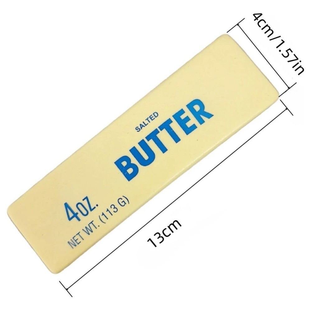 3pcs Butter Stick Squishy Fidget Toy Soft Stress Relief Adhd Anxiety Squeeze Au