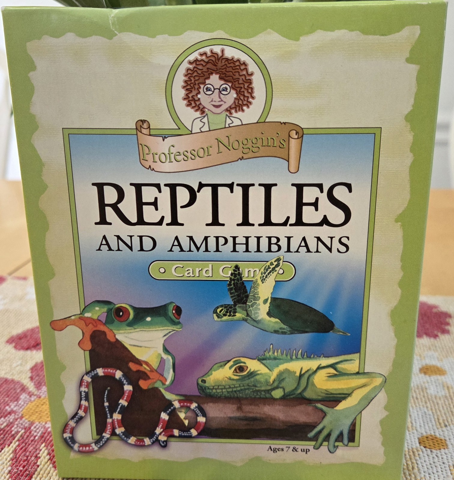 Professor Noggins Reptiles and Amphibians Card Game #13