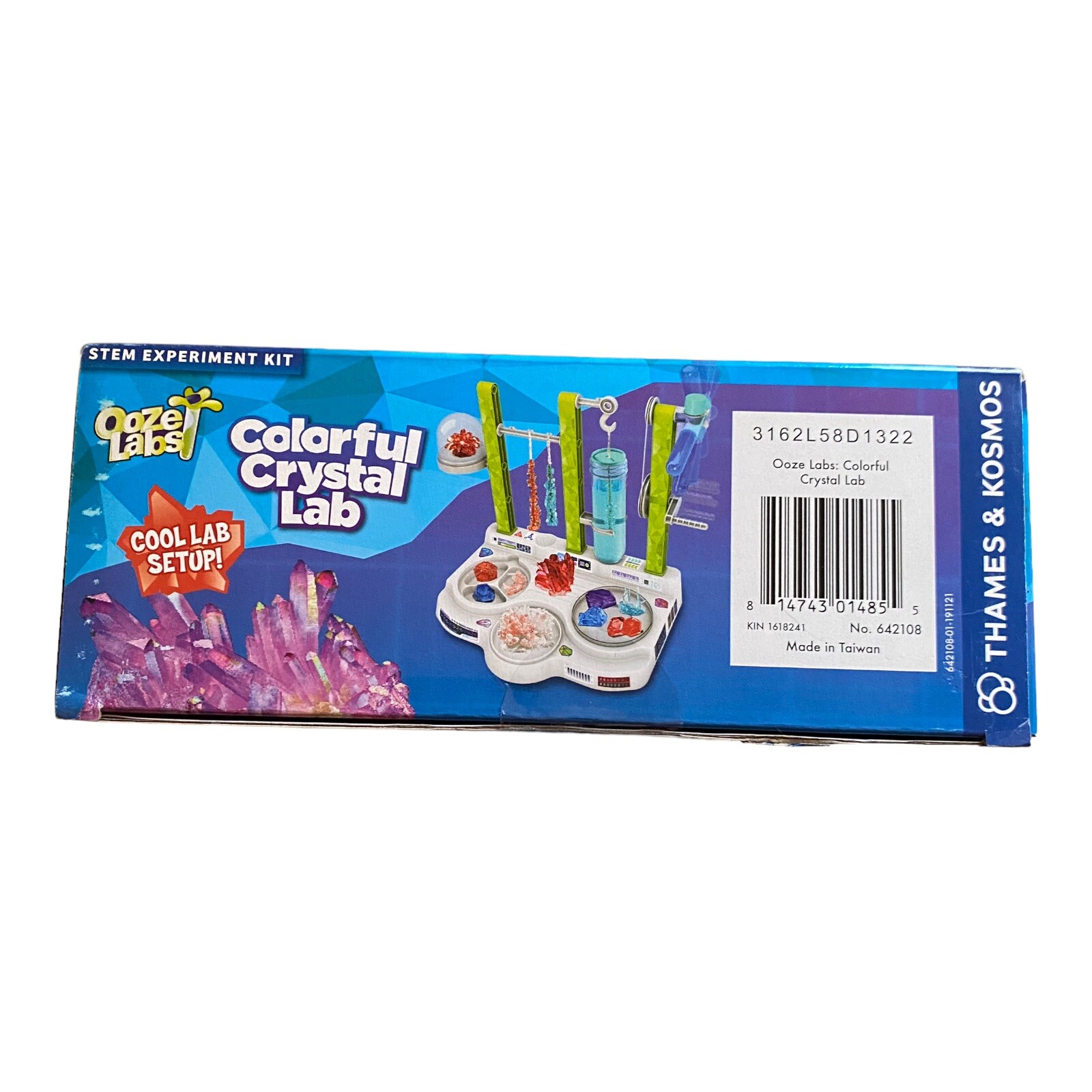 Colorful Crystal Lab Ooze Labs Thames & Kosmos STEM Experiment Kit – New!