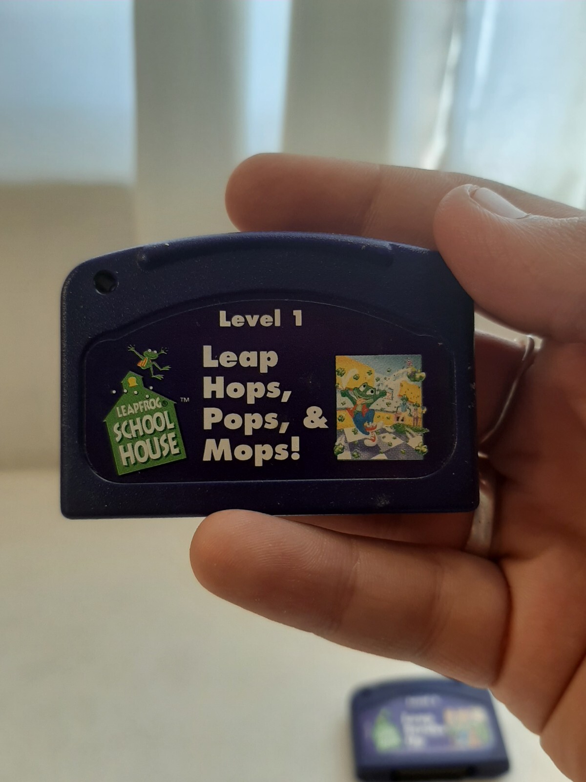Leapfrog Dark Purple Teaching Learning School Game Cartridges Lot Of 4 Level 1