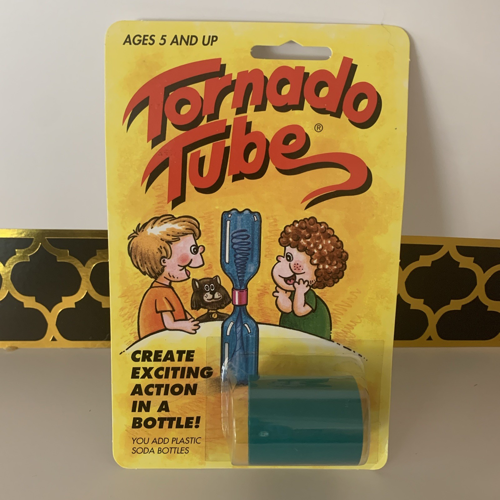 Tornado Tube® Vortex Bottle Connector Science Toy – Made in USA – New in Package