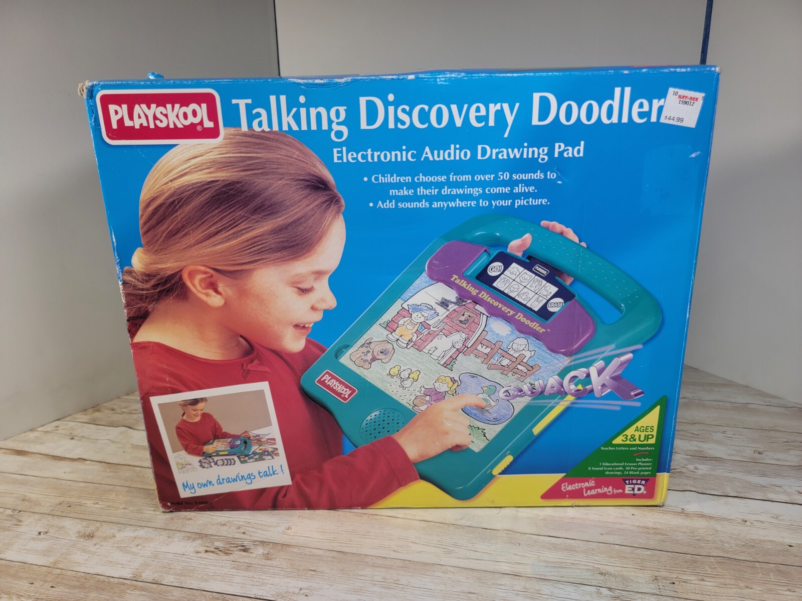 Vintage 1995 Playskool Talking Discovery Doodler Teaching Audio Drawing Pad NEW
