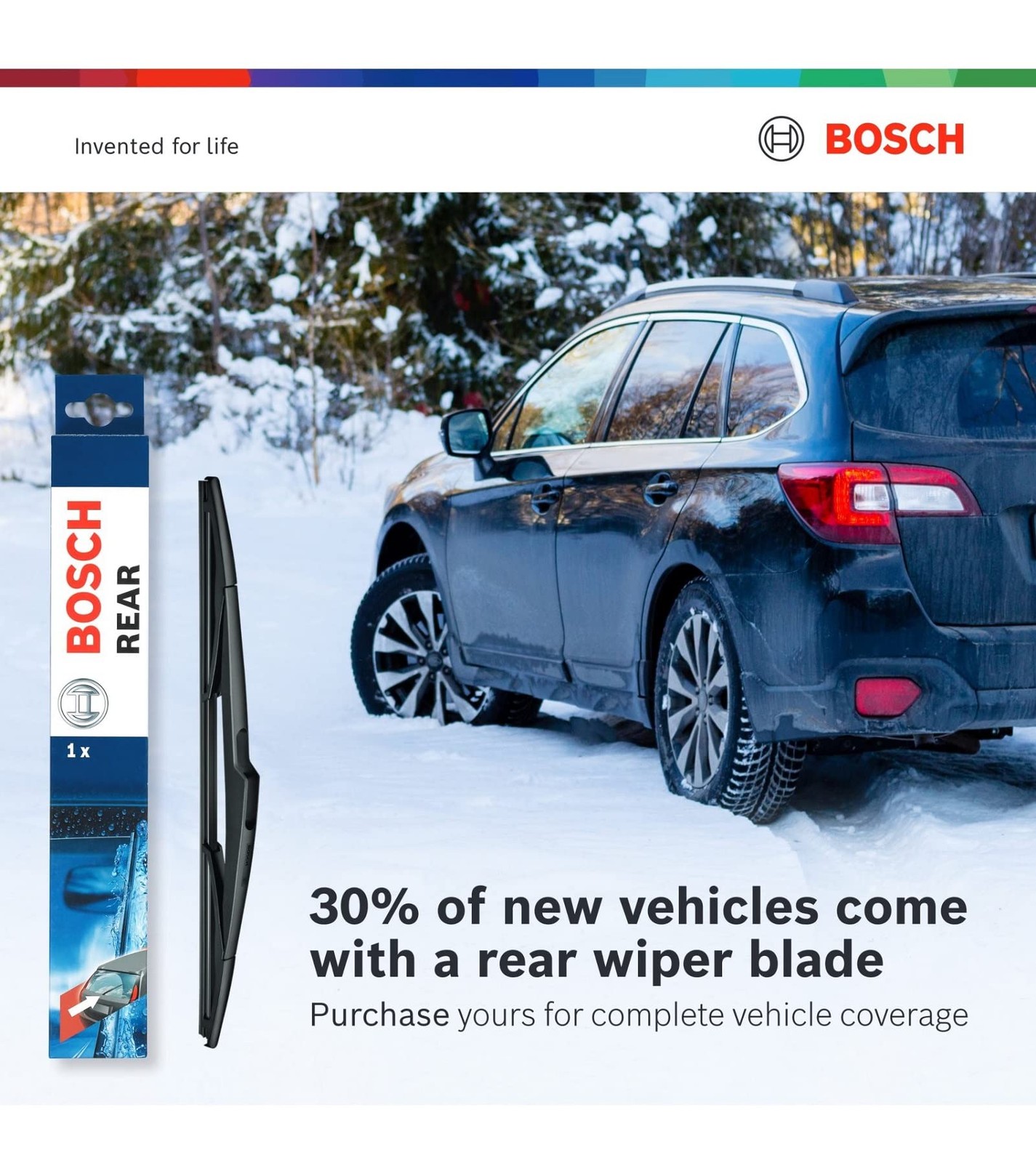 22A20A ICON Beam Wiper Blades Driver and Passenger Side Set of 2 Blades (22A &
