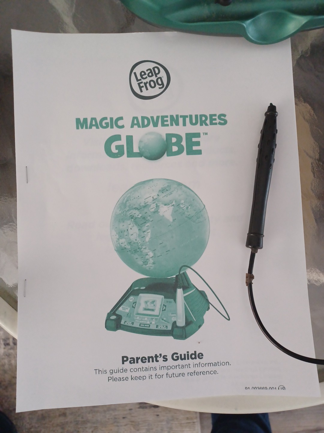 Vtg. Leap Frog Interactive Smart Globe Explorer Eureka Promotes Early Challenges
