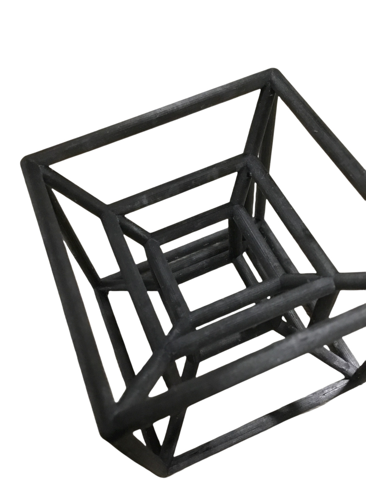 Tesseract Four Dimensional Hypercube Shape Math Geometry Educational Gift