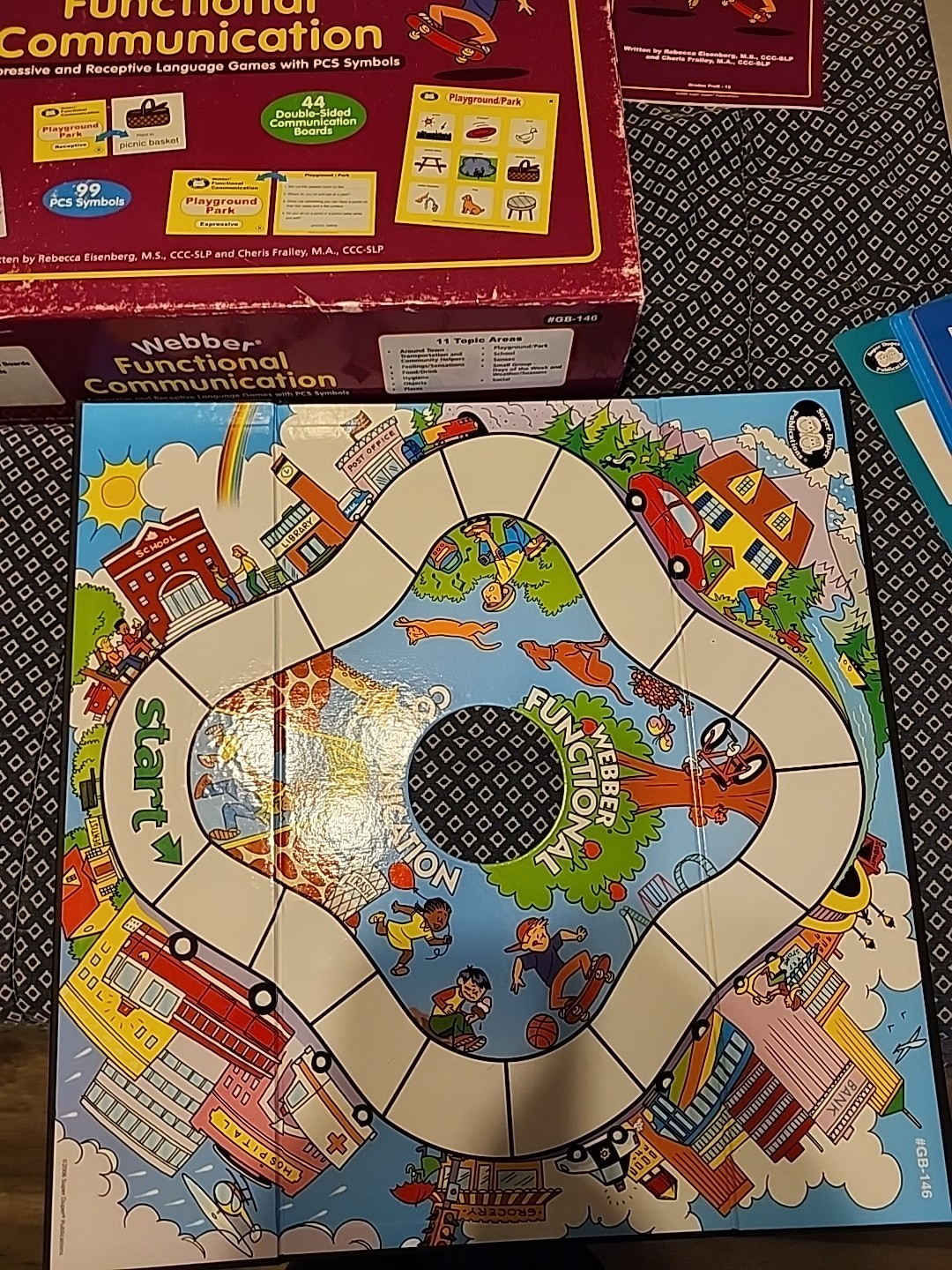 Webber Functional Communication Expressive & Receptive Language Missing Spinner