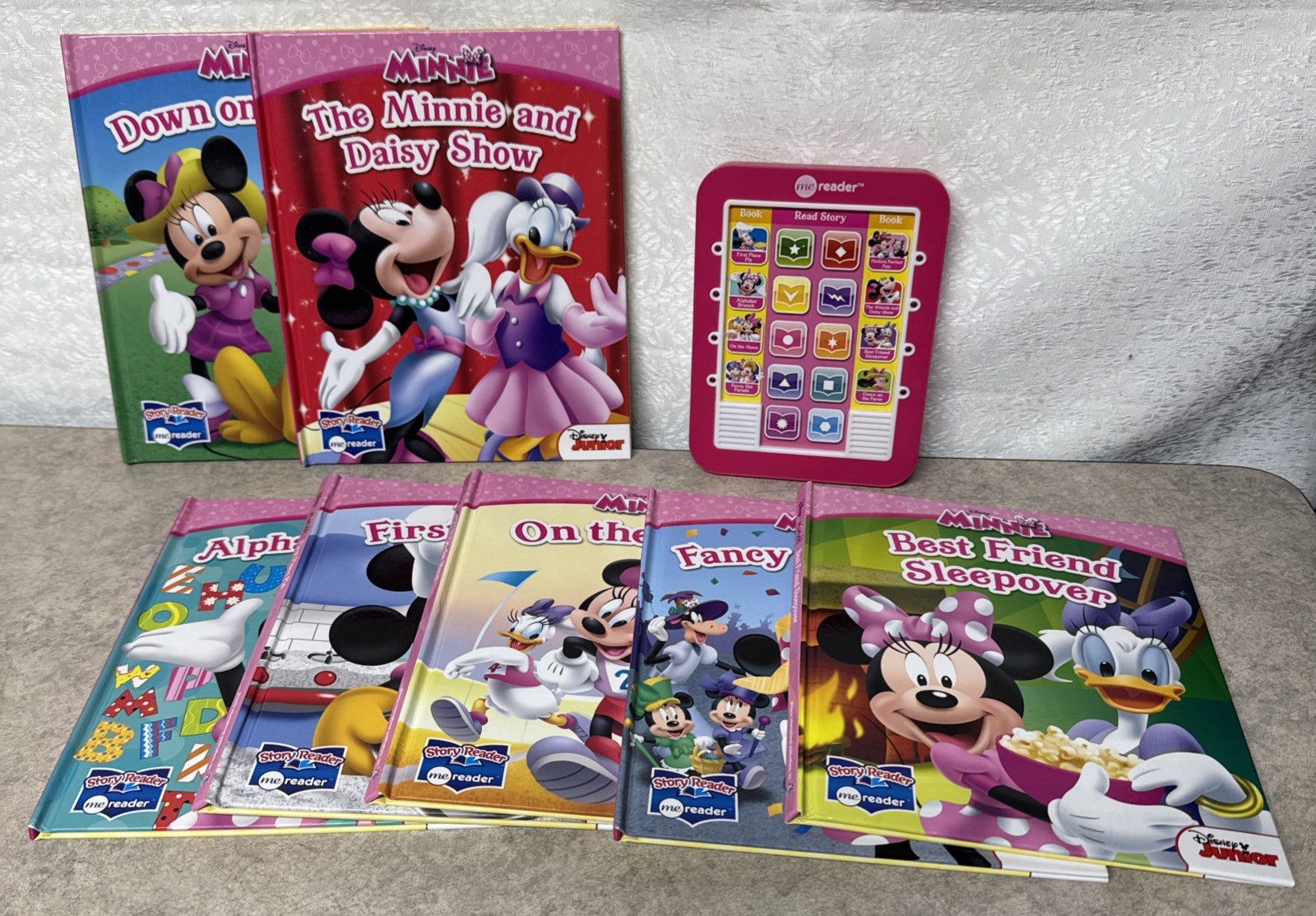 Disney Junior Minnie Mouse Friends Me Reader Electronic Storybook 7 Books US5