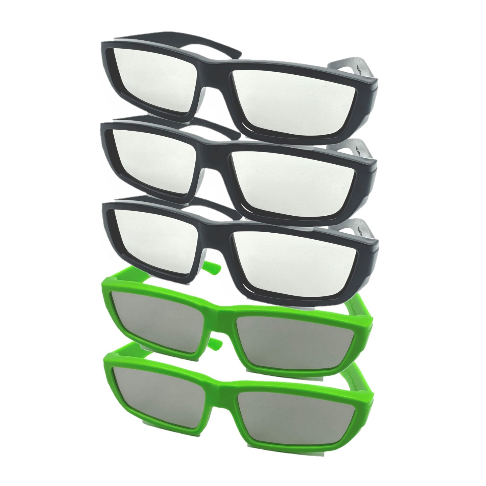 5 Pairs Bookishbunny Solar Eclipse Viewer Plastic Glasses ISO Certified Sun View
