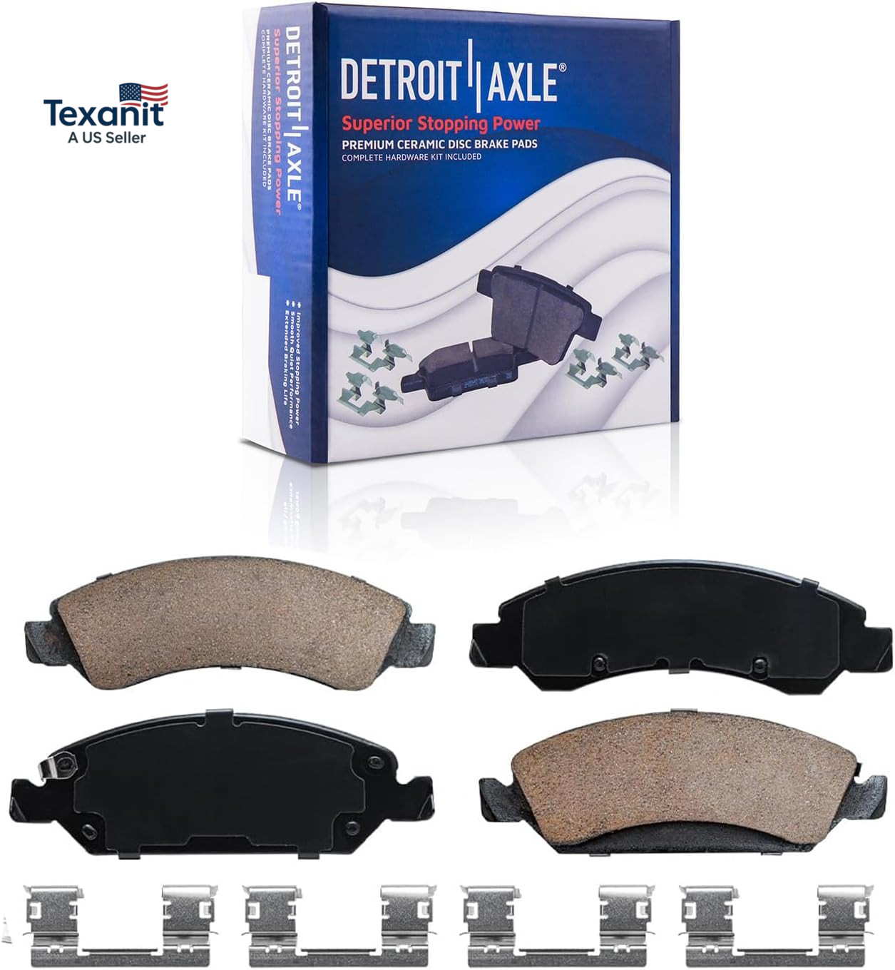 – Brake Kit for Chevy GMC Silverado Sierra 1500 Tahoe Yukon XL Suburban Escalade