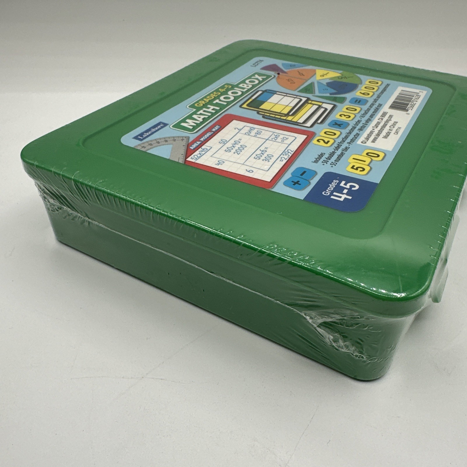 Lakeshore GRADES 4-5 MATH TOOLBOX LC774, NEW