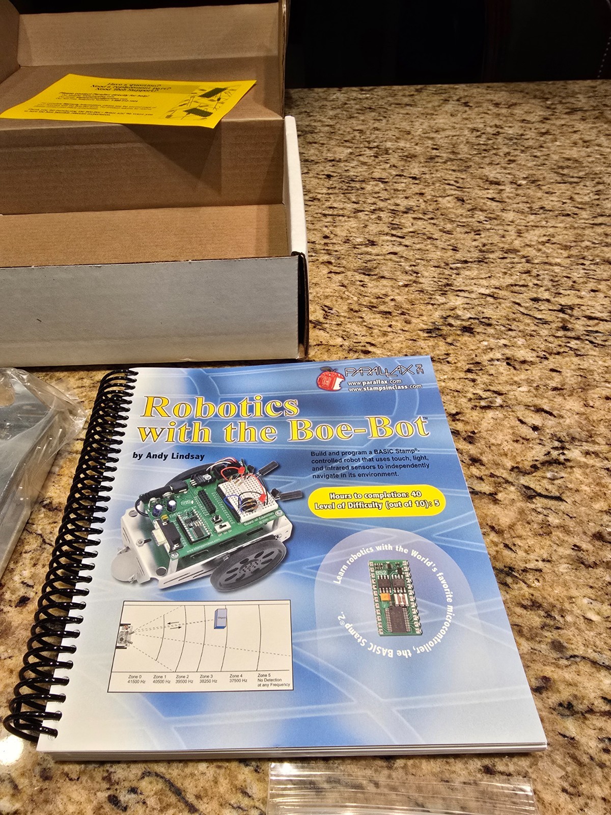 Parallax Boe-Bot Robot Kit # 28132