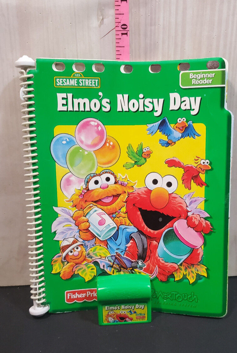 Powertouch Power Touch Sesame Street Elmo’s Noisy Day Elmo Book and Cartridge