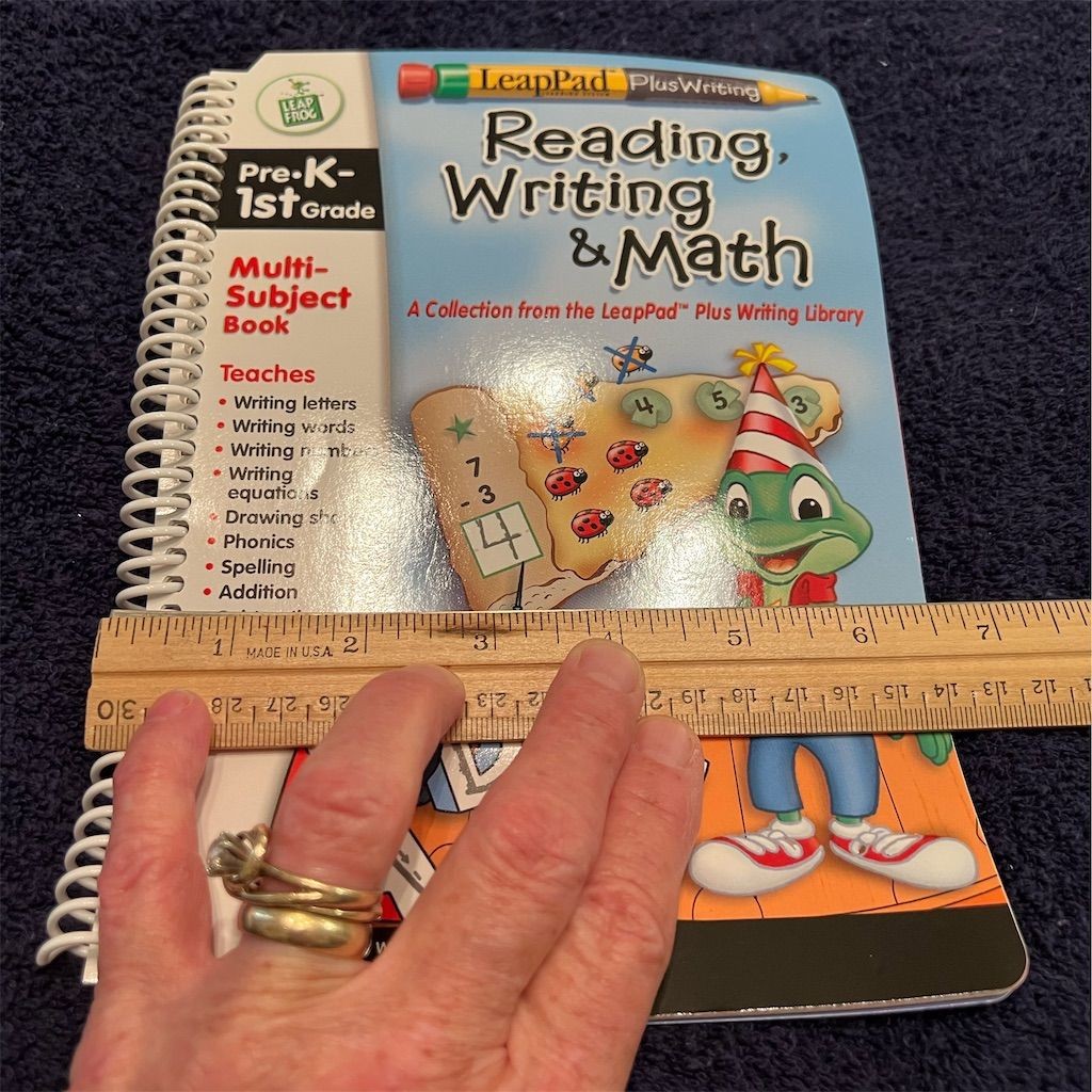 LeapFrog LeapPad Plus Writing Book for Ages 3-4
