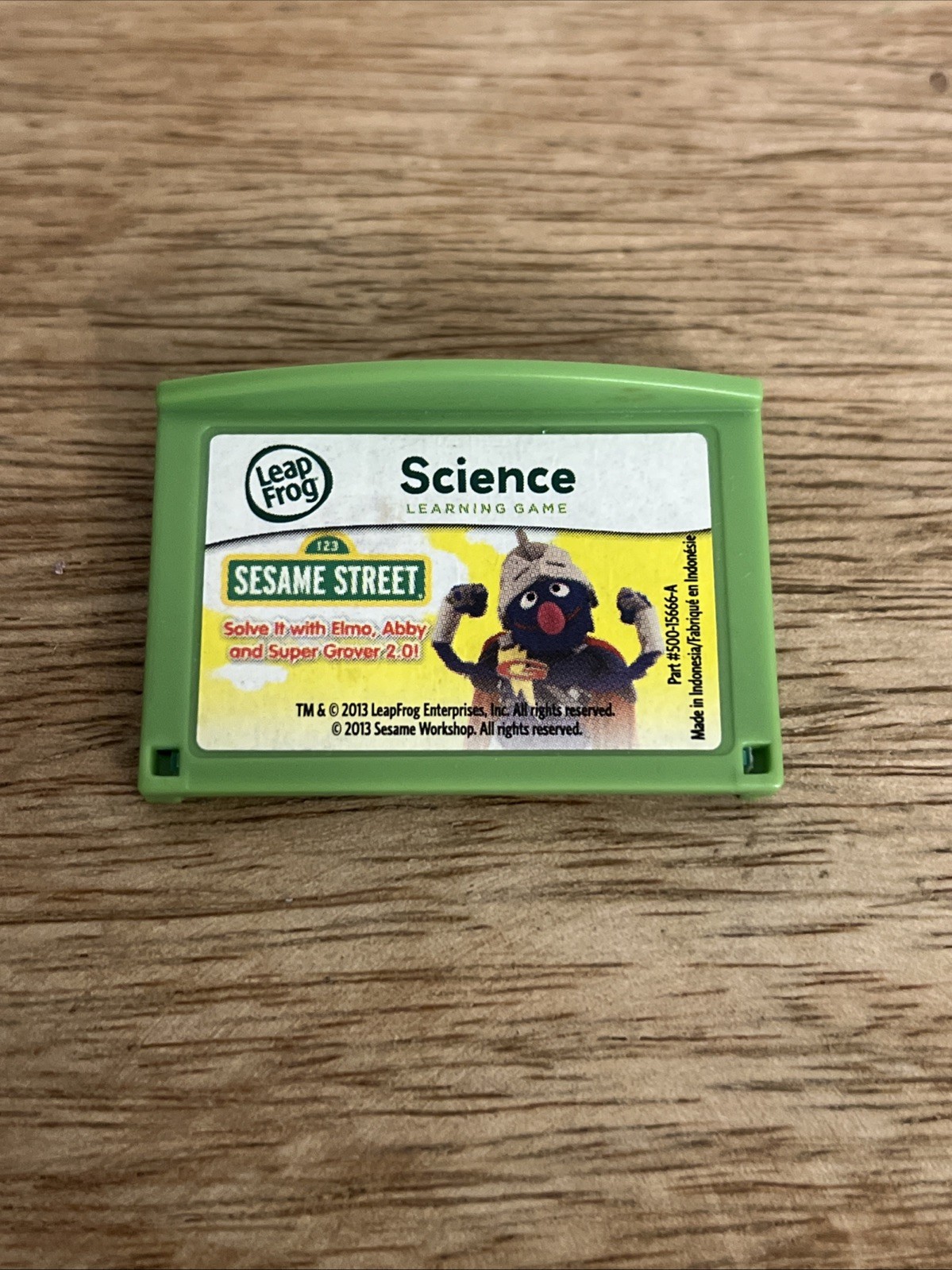 Leap Frog Sesame Street Science Learning 2013 Game Cartridge ￼
