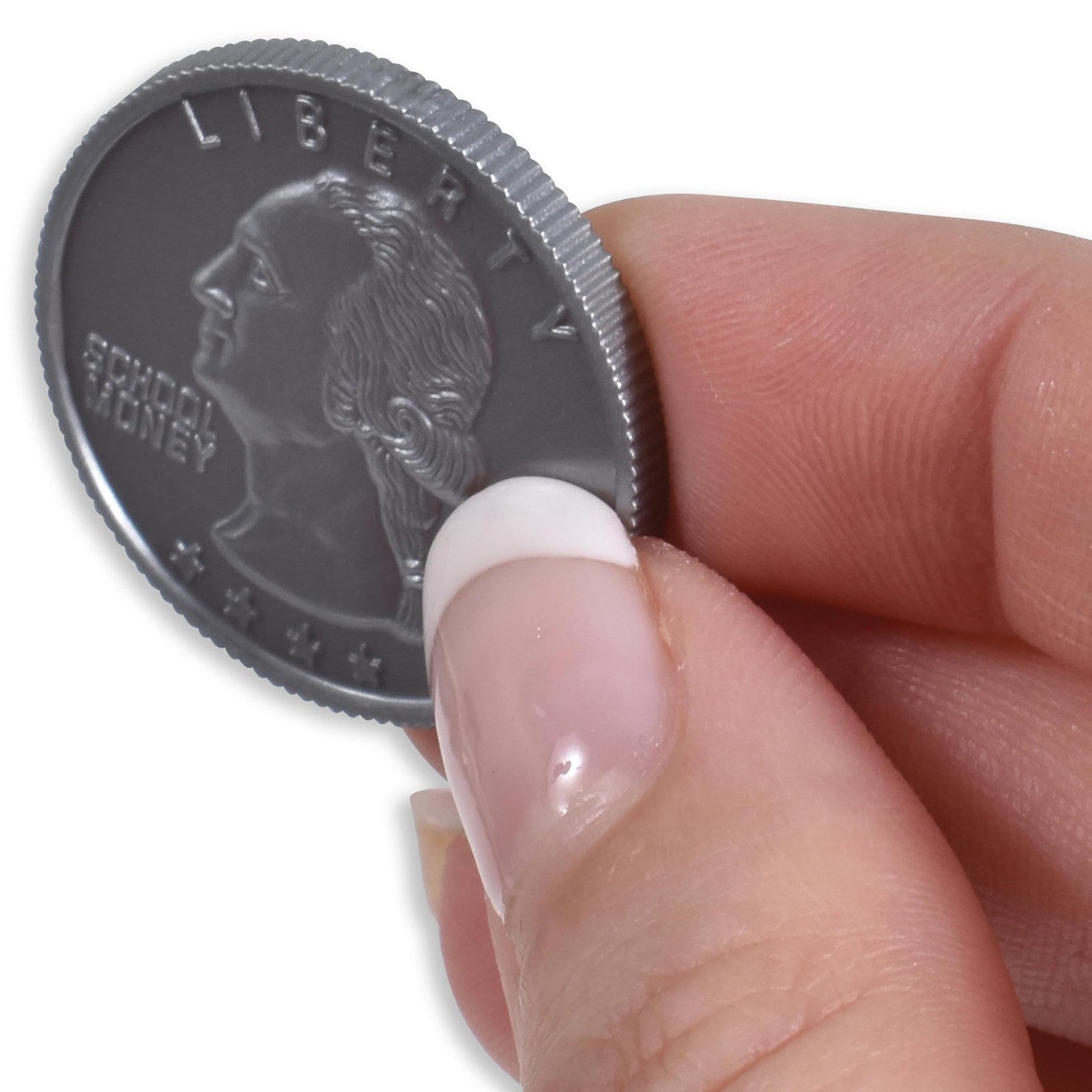 100 Realistic Plastic Play Quarters Teaching Money Math For Kids Fun Role Play