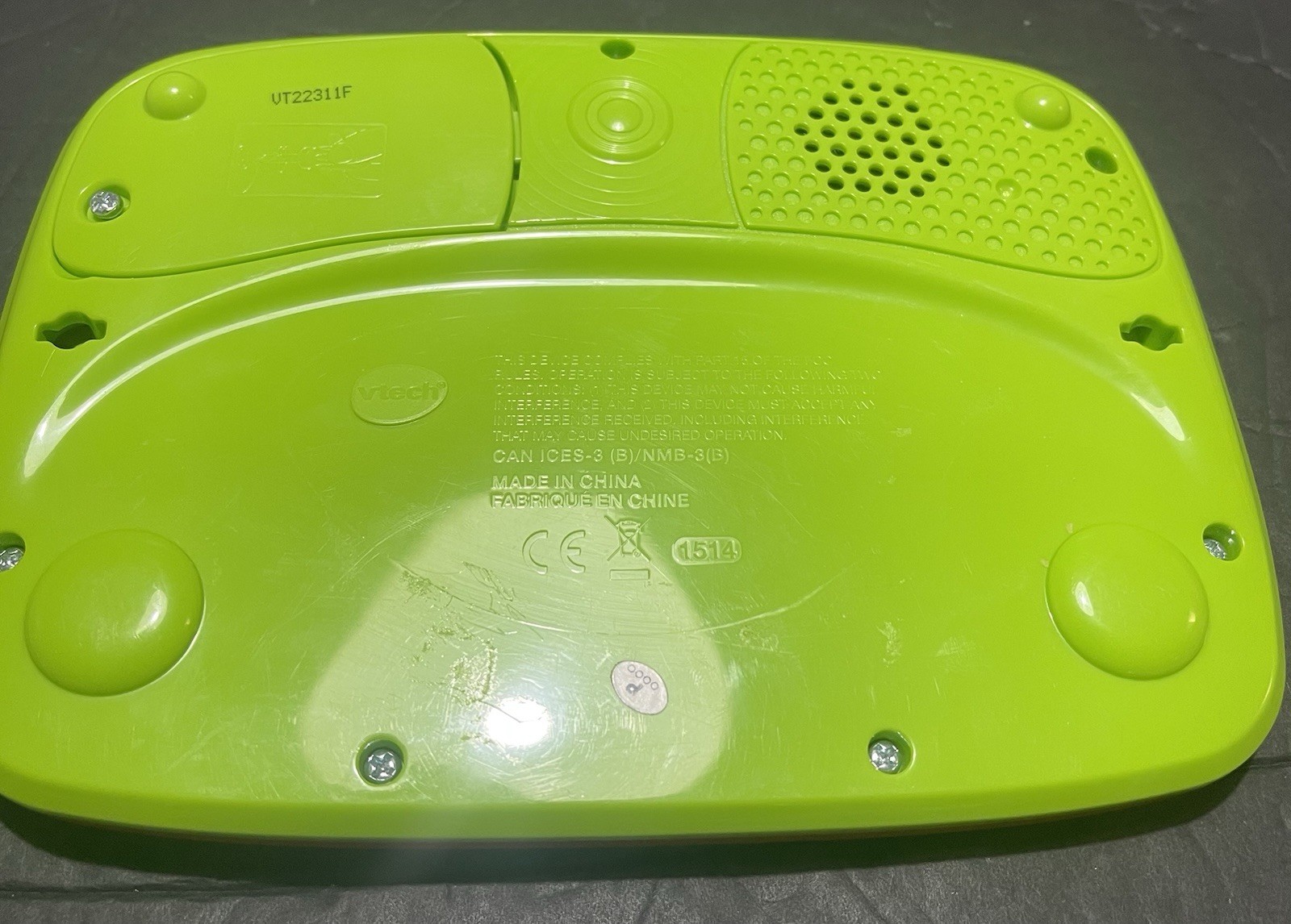 Vtech Green/Orange Light-Up Baby Touch Tablet #1514 Kids Tablet – Works Great
