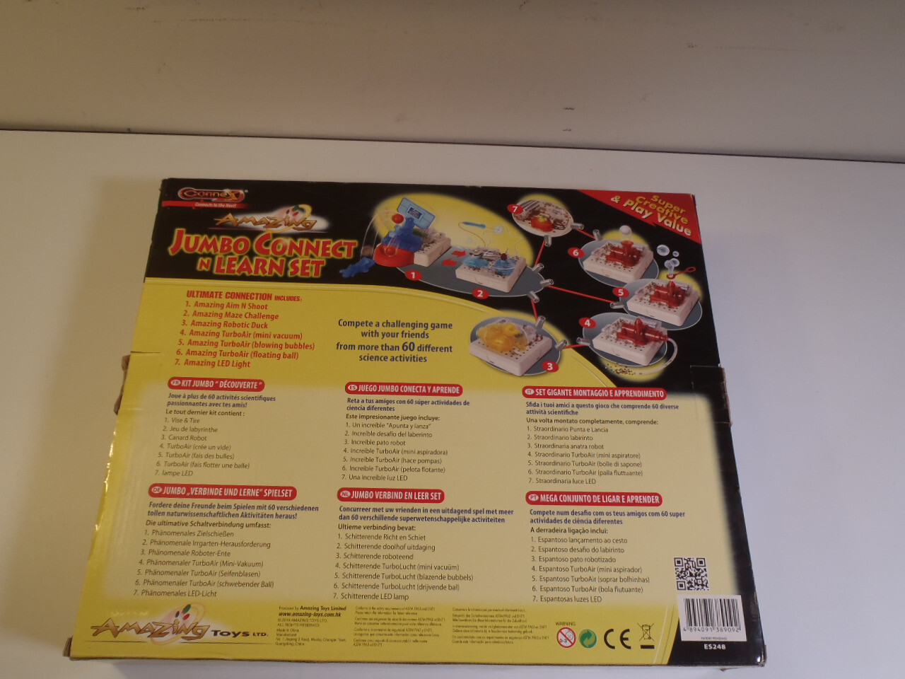 Connex Jumbo connect N Learn Circuit set. Model ES248. Brand New!